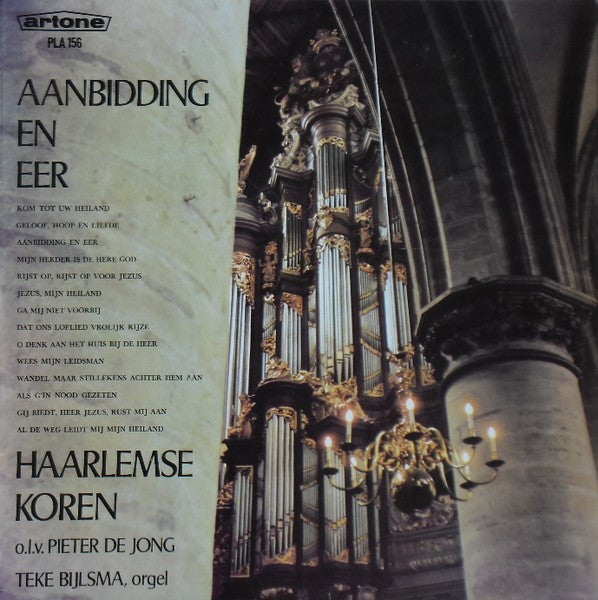 Various - Aanbidding En Eer (LP) ** Vinyl LP Vinyl Very Good (VG) <br> Hoes Good Plus (G+)