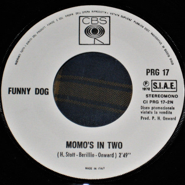 Funny Dog - One, Two, Three Vinyl Singles Vinyl Very Good (VG) <br> Hoes Generic