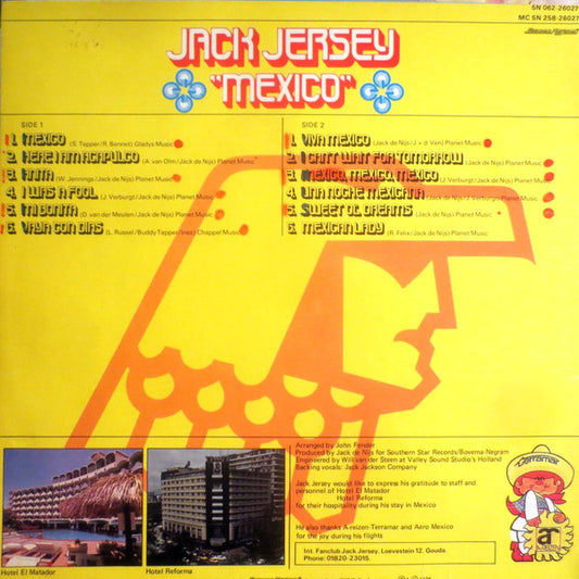 Jack Jersey - Mexico (LP)