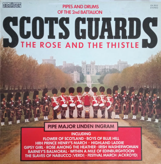 Pipes And Drums Of The Scots Guards - The Rose And The Thistle (LP) 50842 Vinyl LP Goede Staat