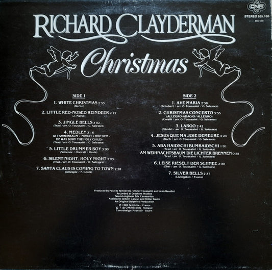Richard Clayderman - Christmas (LP) Vinyl LP Vinyl Zeer Goed / Hoesje Goed "VINYLSINGLES.NL"