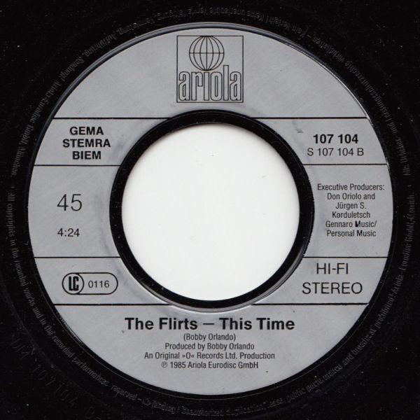 Flirts - Helpless (You Took My Love) Vinyl Singles Vinyl Very Good (VG) <br> Hoes Generic