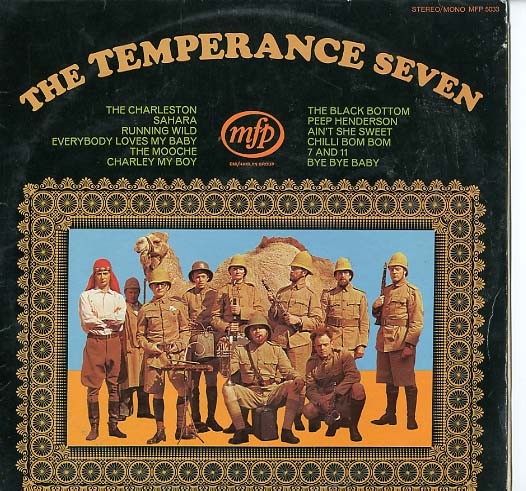 Temperance Seven - Direct From The Ballspond Road Cocoa Rooms (LP) Vinyl LP Vinyl Very Good (VG) <br> Hoes Good Plus (G+)