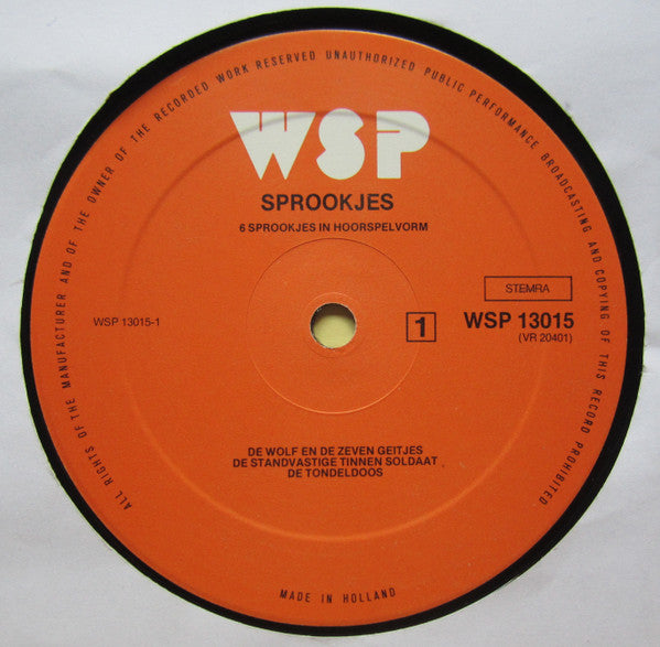 Various – 6 Sprookjes Deel 7 (LP)