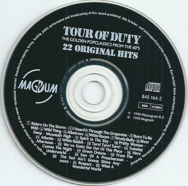 Various - Tour Of Duty (CD) Compact Disc Goede Staat