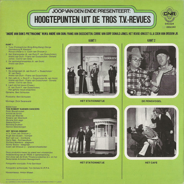 André van Duin, Frans van Dusschoten - Andre Van Duin's Pretmachine (LP) Vinyl LP Vinyl Very Good (VG) <br> Hoes Good Plus (G+)