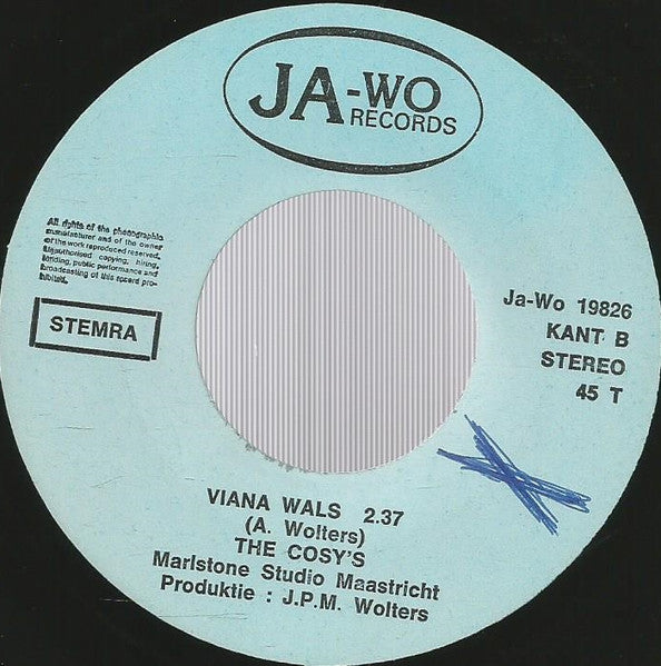 Cosy's - Könige Von Der Autobahn Vinyl Singles Vinyl Very Good (VG) <br> Hoes Good Plus (G+)