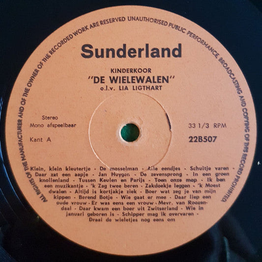 Wielewalen - 49 Kinderliedjes Gezongen Door Het Kinderkoor De Wielewalen (LP) 51242 Vinyl LP Vinyl Zeer Goed / Hoesje Goed "VINYLSINGLES.NL"