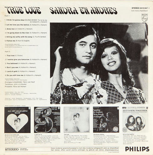 Sandra & Andres - True Love (LP) Vinyl LP B-Keus (B)