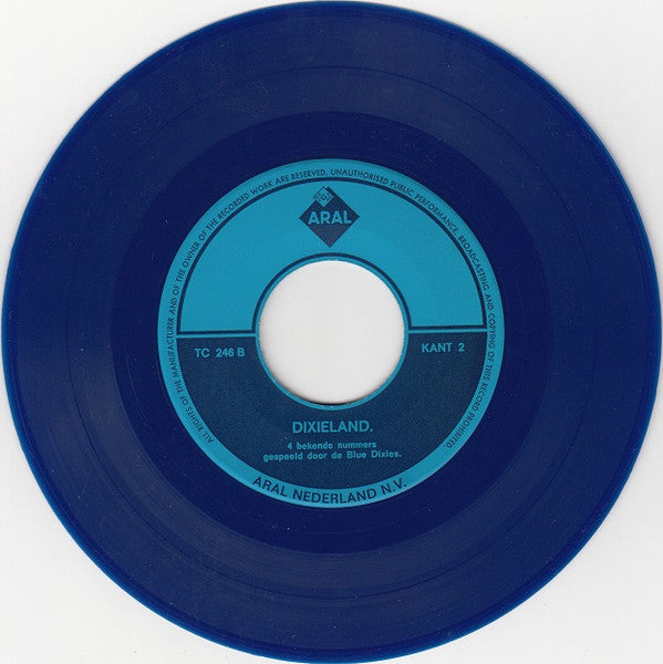Blue Dixies – Dixieland Vinyl Singles Vinyl Very Good (VG) <br> Hoes Good Plus (G+)