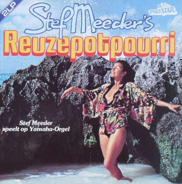 Stef Meeder - Stef Meeder's Reuzepotpourri (LP) Vinyl LP Dubbel Vinyl Very Good (VG) <br> Hoes Good Plus (G+)