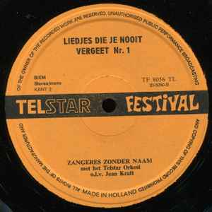 Zangeres Zonder Naam - Liedjes Die Je Nooit Vergeet 1 (LP) Vinyl LP Vinyl Very Good (VG) <br> Hoes Good Plus (G+)