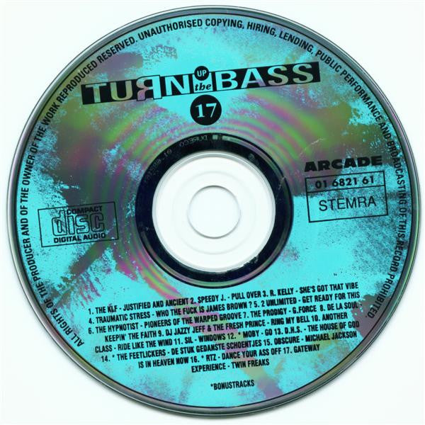 Various - Turn Up The Bass - ** (CD) Compact Disc Goede Staat