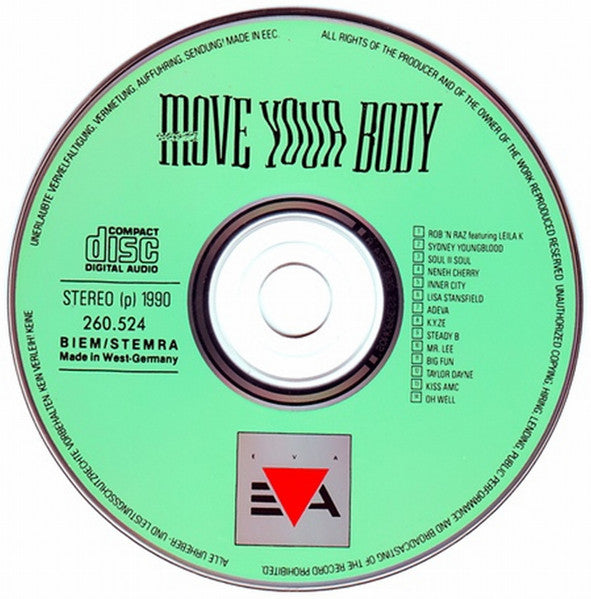 Various - Move Your Body (CD) Compact Disc Goede Staat