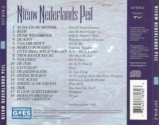 Various - Nieuw Nederlands Peil (CD) 71149 Compact Disc Goede Staat "VINYLSINGLES.NL"
