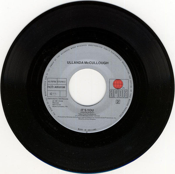 Ullanda McCullough - Rock Me Vinyl Singles Vinyl Goed / Hoes Generic