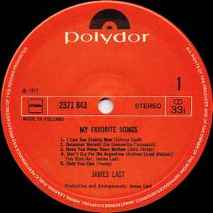 James Last - My Favorite Songs (LP)
