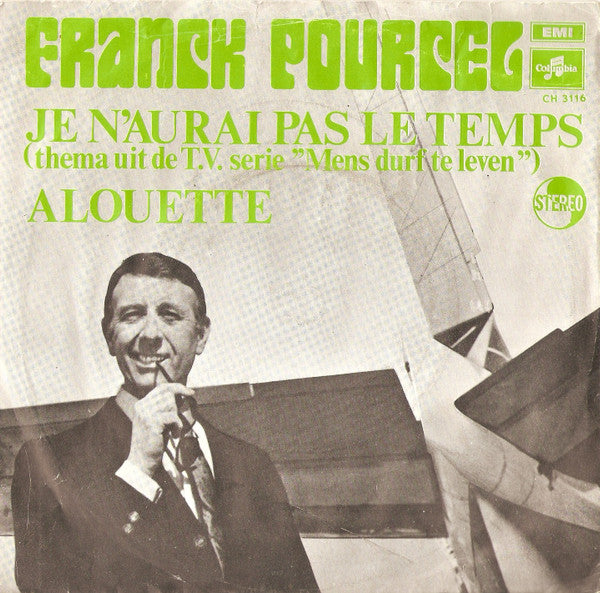 Franck Pourcel - Je N'aurai Pas Le Temps 52305 Vinyl Singles