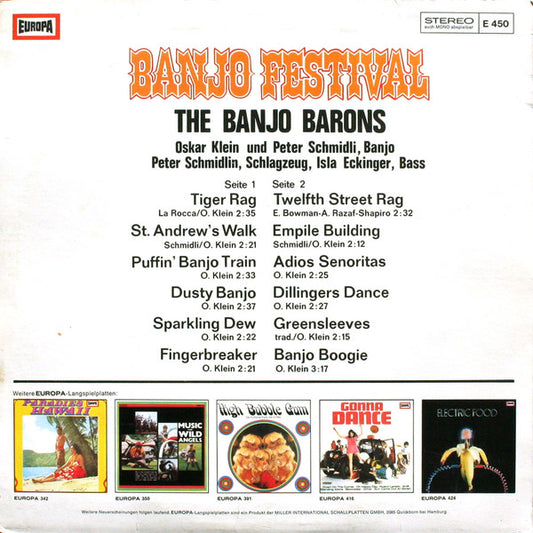 Banjo Barons - Banjo Festival (LP)