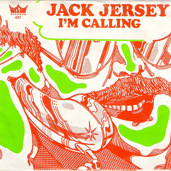Jack Jersey - I'm Calling Vinyl Singles Vinyl Very Good (VG) <br> Hoes Good Plus (G+)