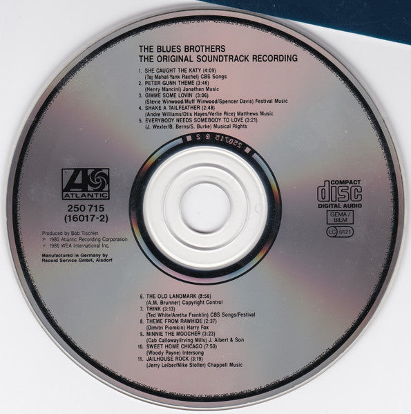 Blues Brothers - The Blues Brothers (Original Soundtrack Recording) (CD) Compact Disc Goede Staat