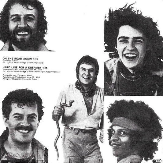 Barrabas - On The Road Again Vinyl Singles Vinyl Goed / Hoesje Slecht "VINYLSINGLES.NL"