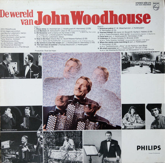 John Woodhouse - De Wereld Van John Woodhouse (LP) Vinyl LP Vinyl Zeer Goed / Hoesje Goed "VINYLSINGLES.NL"
