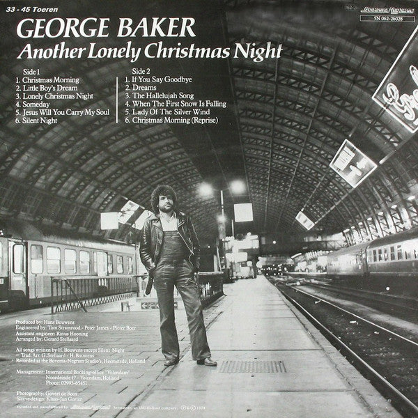 George Baker - Another Lonely Christmas Night (LP) Vinyl LP Vinyl Very Good (VG) <br> Hoes Good Plus (G+)