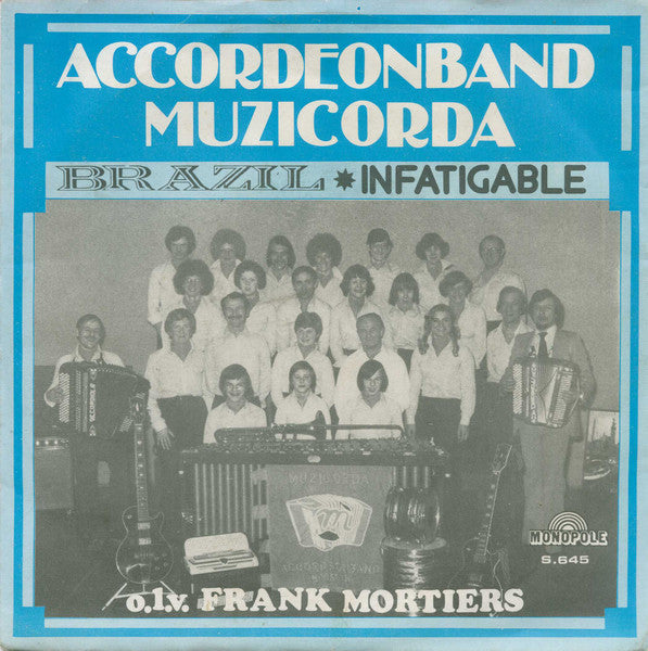 Accordeonband Muzicorda - Brazil Vinyl Singles Vinyl Very Good (VG) <br> Hoes Good Plus (G+)