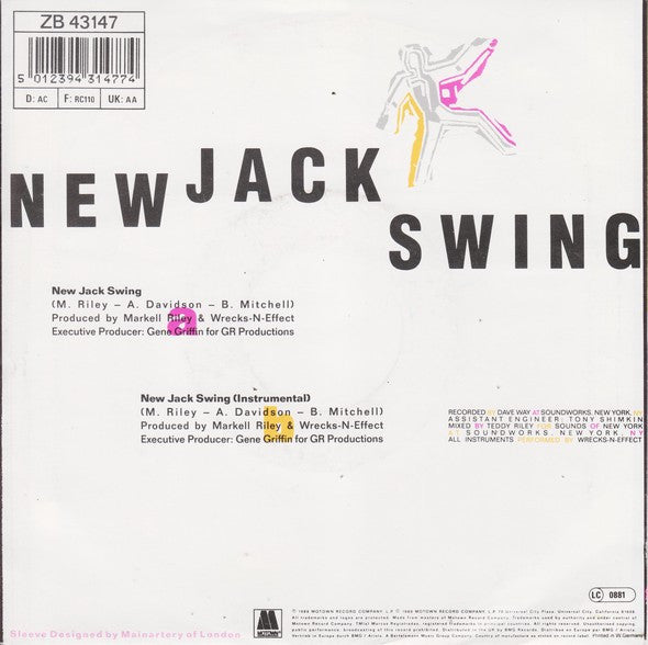 Wrecks-N-Effect - New Jack Swing Vinyl Singles Vinyl Very Good (VG) <br> Hoes Good Plus (G+)