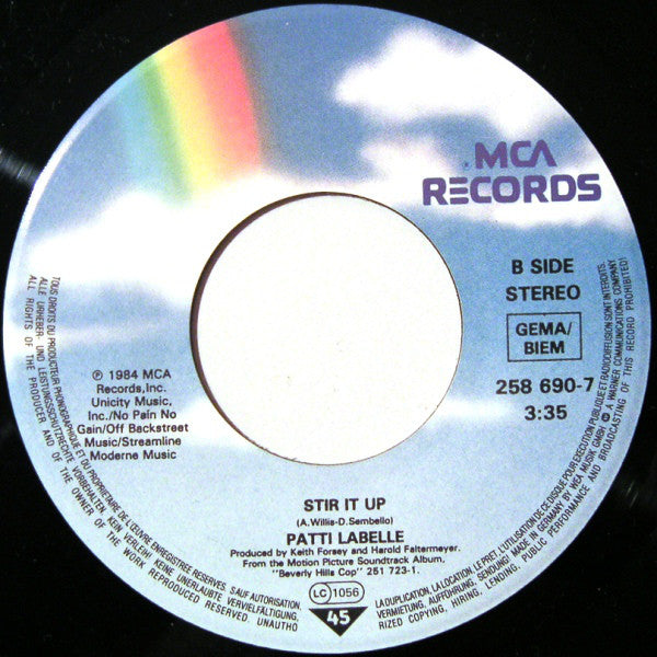 Patti La Belle And Michael McDonald - On My Own Vinyl Singles Vinyl (VG) <br> Hoes Generic