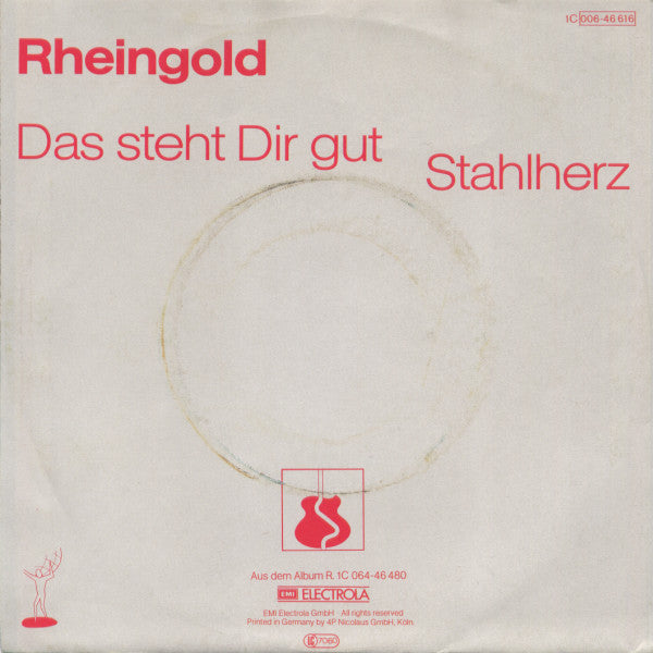 Rheingold - Das Steht Dir Gut Vinyl Singles Vinyl Very Good (VG) <br> Hoes Good Plus (G+)