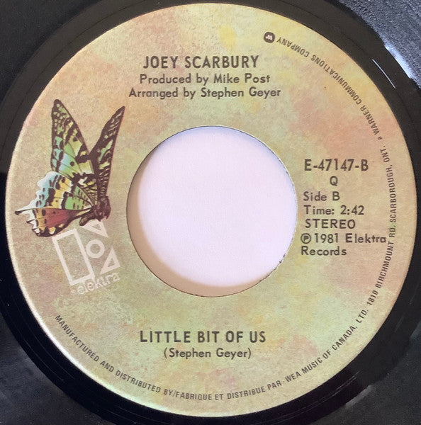 Joey Scarbury - Theme From "The Greatest American Hero" (Believe It Or Not) Vinyl Singles Vinyl Goed / Hoes Generic