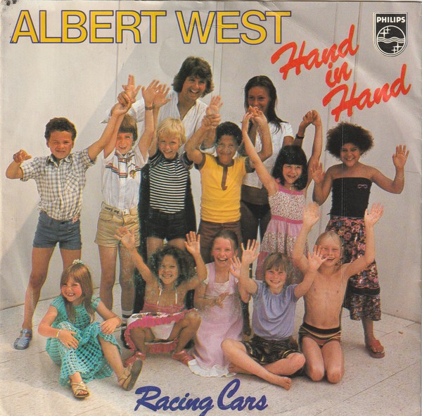 Albert West - Hand In Hand Vinyl Singles Vinyl Very Good (VG) <br> Hoes Good Plus (G+)
