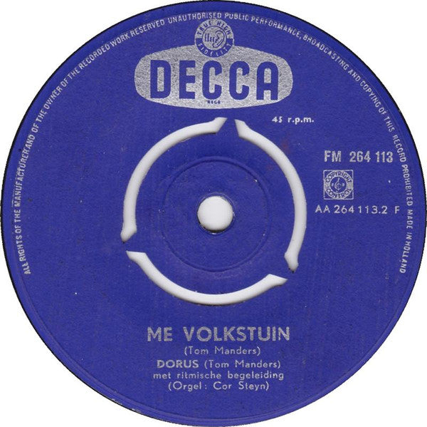 Dorus - Als Ik Wist Dat Je Zou Komen Vinyl Singles Vinyl Very Good (VG) <br> Hoes Good Plus (G+)