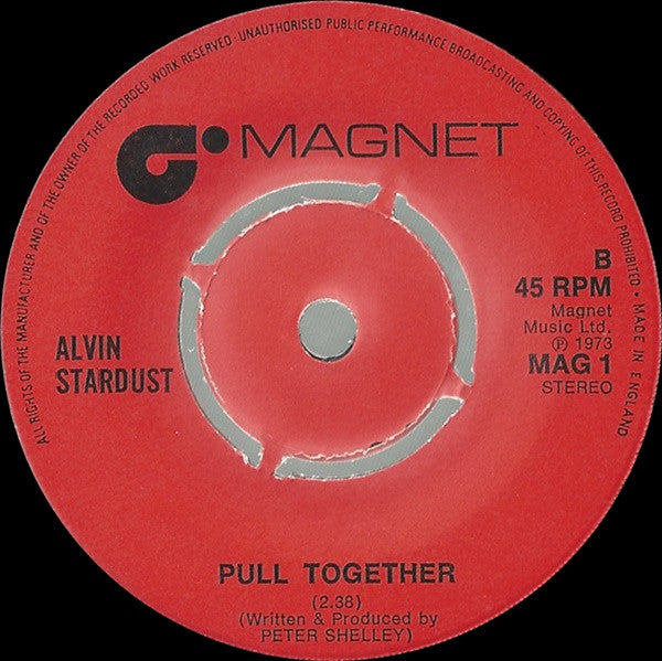 Alvin Stardust - My Coo Ca Choo Vinyl Singles Vinyl Goed / Hoes Generic