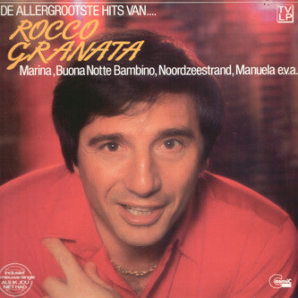 Rocco Granata - De Allergrootste Hits... Van Rocco Granata (LP) Vinyl LP Vinyl Very Good (VG) <br> Hoes Good Plus (G+)