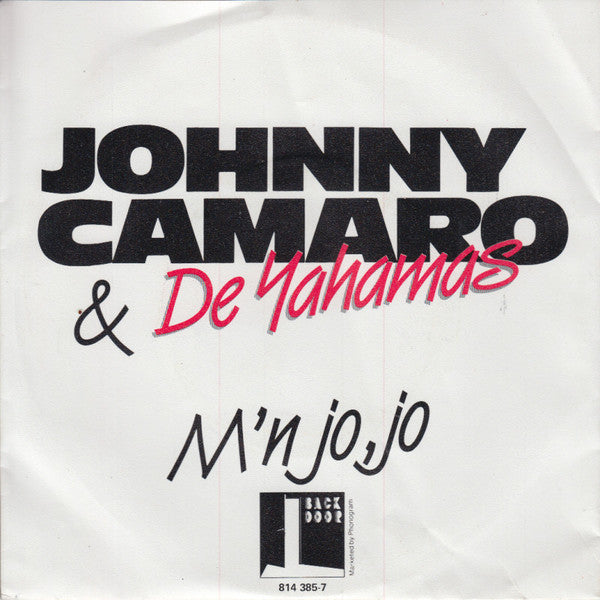 Johnny Camaro & (Friends) - Een Beetje Vinyl Singles Vinyl Very Good (VG) <br> Hoes Good Plus (G+)