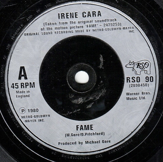 Irene Cara - Fame 35051 Vinyl Singles VINYLSINGLES.NL