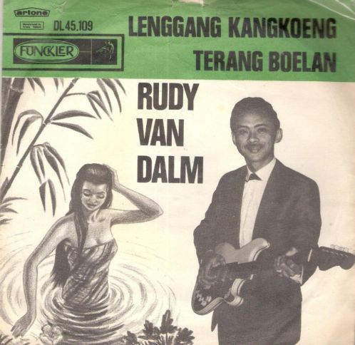 Rudy & The Royal Rhythmics - Lenggang Kangkoeng Vinyl Singles Vinyl Very Good (VG) <br> Hoes Good Plus (G+)