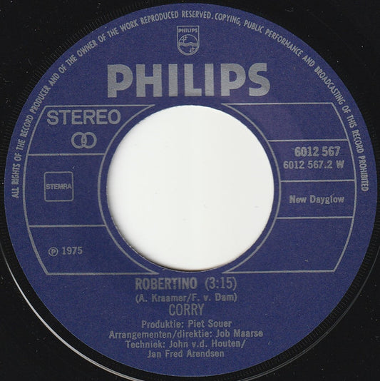 Corry - Ik Wil Niet Trouwen Met Jou Vinyl Singles Vinyl Zeer Goed / Hoesje Generic "VINYLSINGLES.NL"