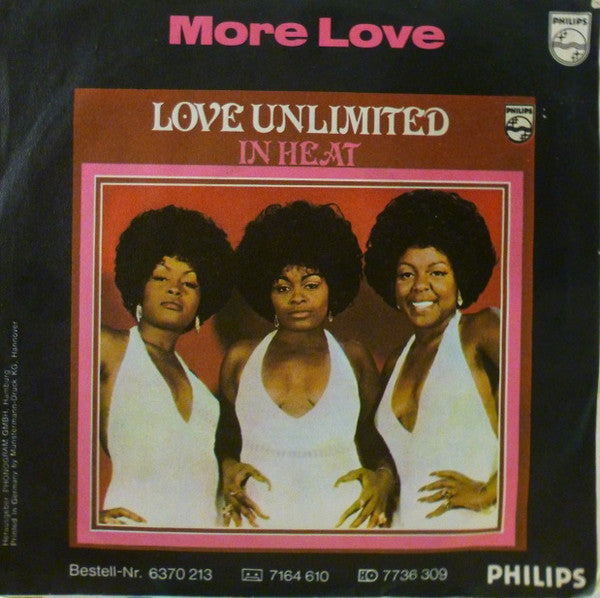 Love Unlimited - Share A Little Love In Your Heart Vinyl Singles Vinyl Very Good (VG) <br> Hoes Good Plus (G+)