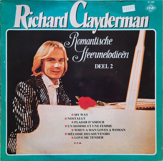 Richard Clayderman - Romantische Sfeermelodieën Deel 2 (LP) 51000 51000 LP Goede Staat