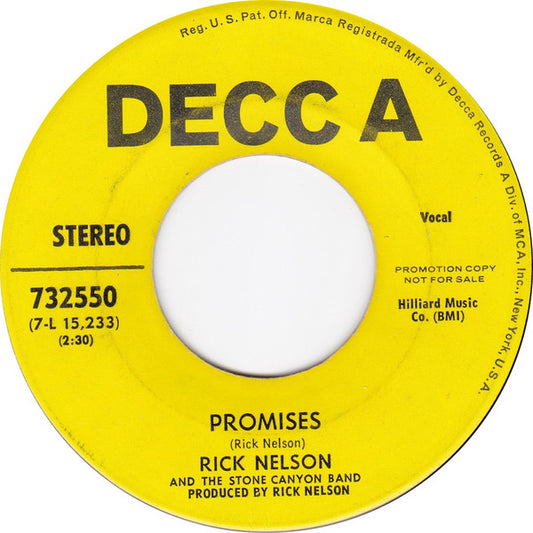 Rick Nelson & The Stone Canyon Band - She Belongs To Me