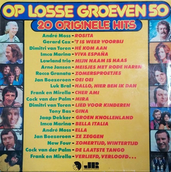 Various - Op Losse Groeven 20 (LP) Vinyl LP Vinyl Very Good (VG) <br> Hoes Good Plus (G+)