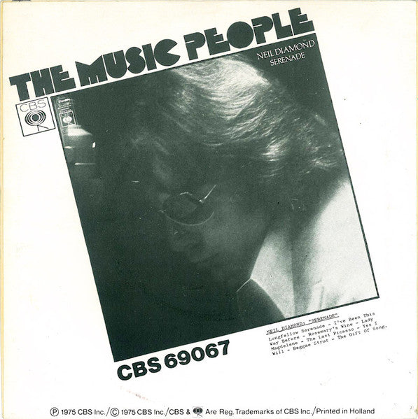 Neil Diamond - The Last Picasso Vinyl Singles Vinyl Very Good (VG) <br> Hoes Good Plus (G+)