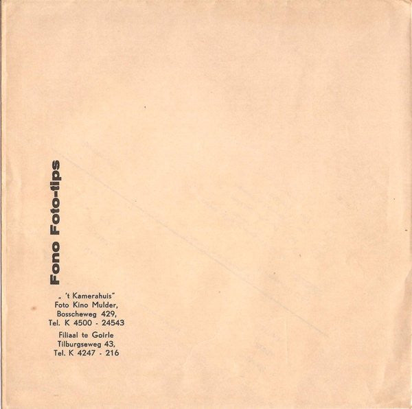 No Artist - Van Grote En Kleine Mensen En Hun Vrienden (Flexi-disc) Flexi-disk Vinyl (VG) <br> Hoes (G+)