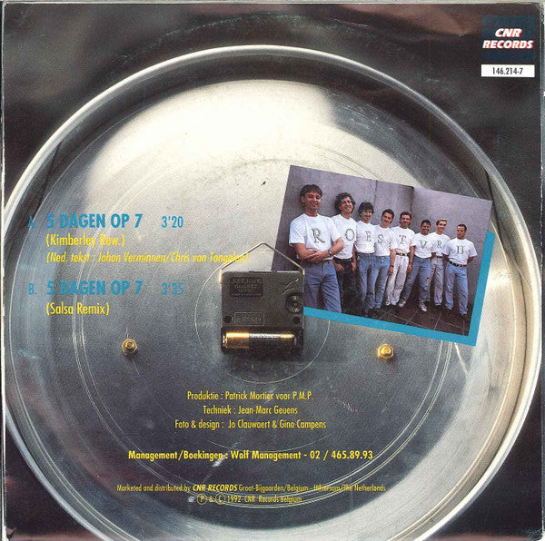Roestvrij - Dagen Op * Vinyl Singles