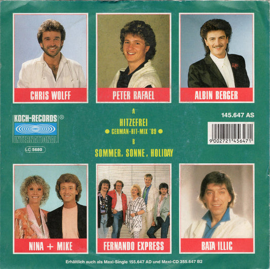 Various - Hitzefrei - German-Hit-Mix '89