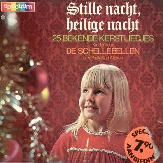 Kinderkoor De Schellebellen - Stille Nacht Heilige Nacht (LP) Vinyl LP Vinyl Very Good (VG) <br> Hoes Good Plus (G+)